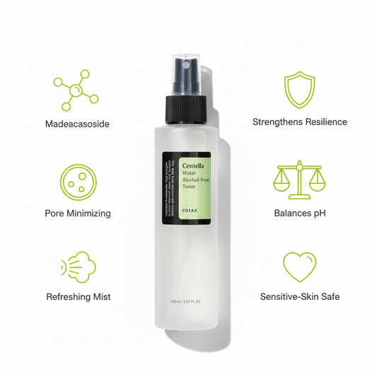 COSRX Centella Water Alcohol-Free Toner - Alternative Benefits