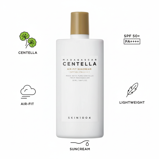 SKIN1004 Madagascar Centella Air-Fit Suncream Plus Benefits