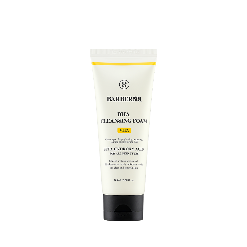 Barber501 BHA Cleansing Foam 100ml Vita
