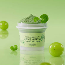 SKINFOOD Cica BHA Food Mask 120g #Shine Muscat image 3