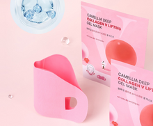 Round Lab Camellia Deep Collagen Firming Gel Mask Sheet 10g X 4ea image 3