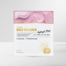 MISSHA 24K Prime Gold Collagen Hydrogel Mask 32g x 5ea image 3