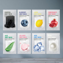 EUNYUL Purity Facial Sheet Mask Pack Set 22ml*10ea (8-types) image 2