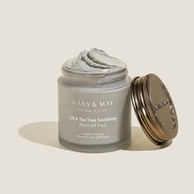 [MARY & MAY] Vegan CICA TeaTree Soothing Wash off Pack 125g image 3