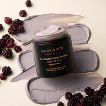 [MARY & MAY] Vegan Blackberry Complex Glow Washoff Pack 125g image 1