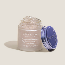 [MARY & MAY] Vegan Calendula Peptide Ageless Sleeping Mask 110g image 3