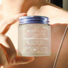 [MARY & MAY] Vegan Calendula Peptide Ageless Sleeping Mask 110g image 6