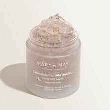 [MARY & MAY] Vegan Calendula Peptide Ageless Sleeping Mask 110g image 7