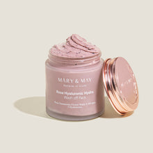 [MARY & MAY] Vegan Rose Hyaluronic Hydra Wash off Pack 125g image 3