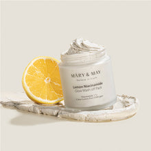 [MARY & MAY] Vegan Lemon Niacinamide Glow Wash off Pack 125g image 2