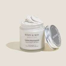[MARY & MAY] Vegan Lemon Niacinamide Glow Wash off Pack 125g image 3