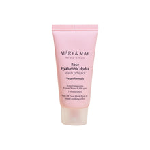 [MARY & MAY] Vegan Rose Hyaluronic Hydra Wash off Pack 30g image 3