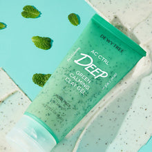 DEWYTREE AC Ctrl Deep Green Calming Clay Gel Pore Pack 100ml image 4