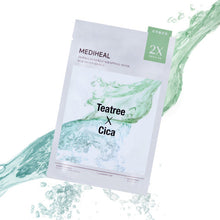 MEDIHEAL Derma Synergy Wrapping Mask Sheet 10P #Tea tree X Cica image 2