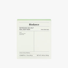 Biodance Refreshing Sea Kelp Real Deep Mask 34g X 4ea image 2
