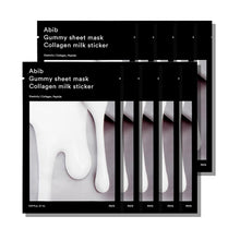 Abib Gummy Sheet Mask Collagen Milk Sticker 27ml X 10ea image 1
