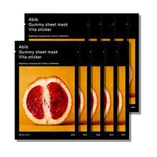 Abib Gummy Sheet Mask Vita Sticker 27ml X 10ea image 1