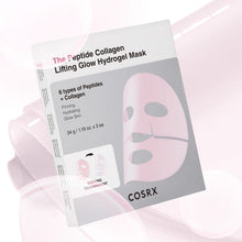 COSRX The Peptide Collagen Lifting Glow Hydrogel Mask 34g X 3ea image 1