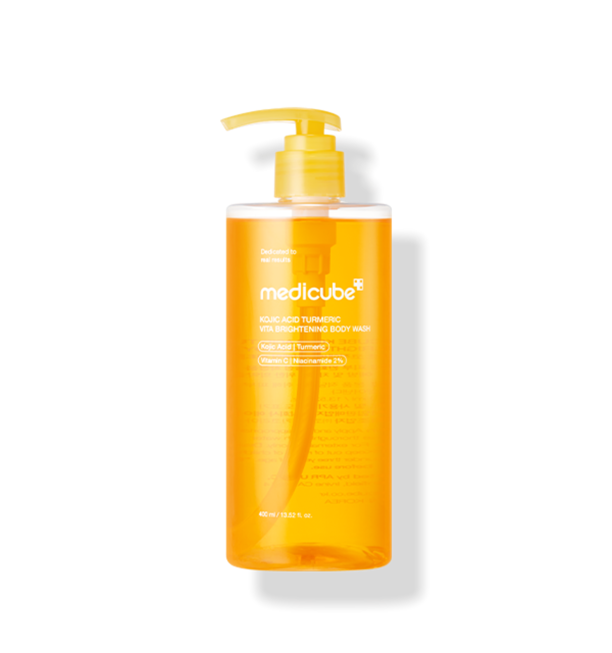 medicube Kojic Acid Kurkuma Vita aufhellendes Duschgel 400ml