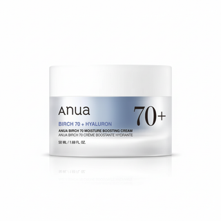Anua Birch 70 + Hyaluron Moisture Boosting Cream Hero