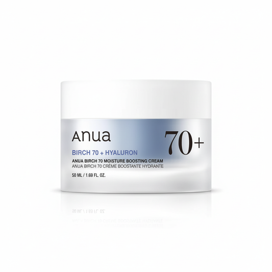 Anua Birch 70 + Hyaluron Moisture Boosting Cream Hero