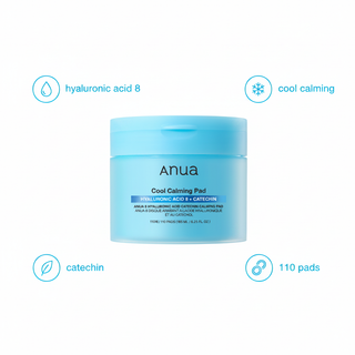Anua Cool Calming Pad - Key Ingredients
