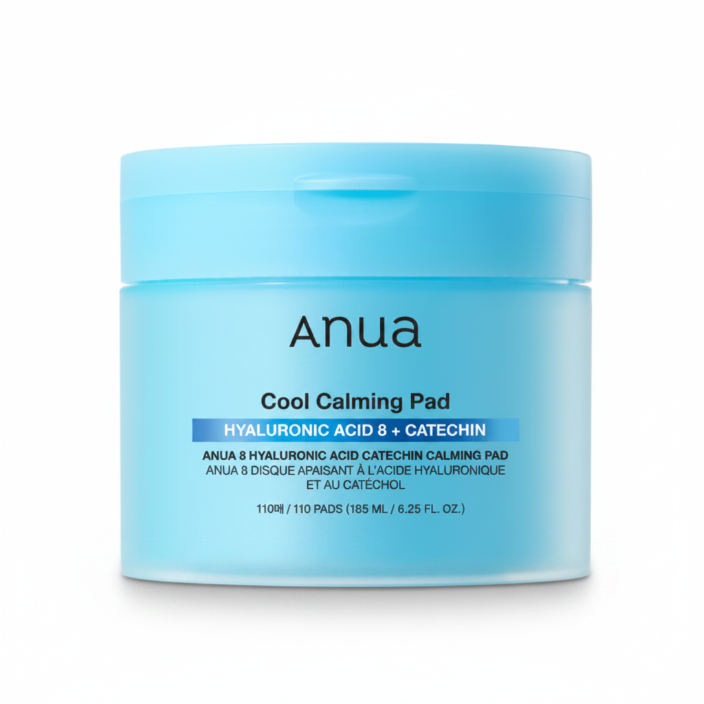Anua 8 Hyaluronic Acid Catechin Calming Pad 185ml/110 Stück