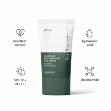 Anua Heartleaf Silky Moisture Sonnencreme 50ml image 2
