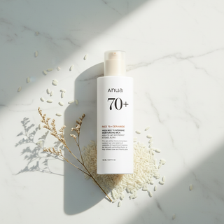 Anua Rice 70+ Ceramide Moisturizing Milk - Lifestyle
