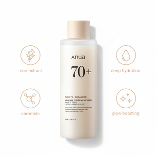 Anua Rice 70+ Ceramide Toner - Education