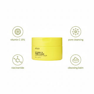 Anua Vitamin 15 Pore Clear Cleansing Balm - Key Ingredients