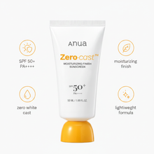 Anua Zero-Cast Moisturizing Finish Sunscreen 50ml image 2