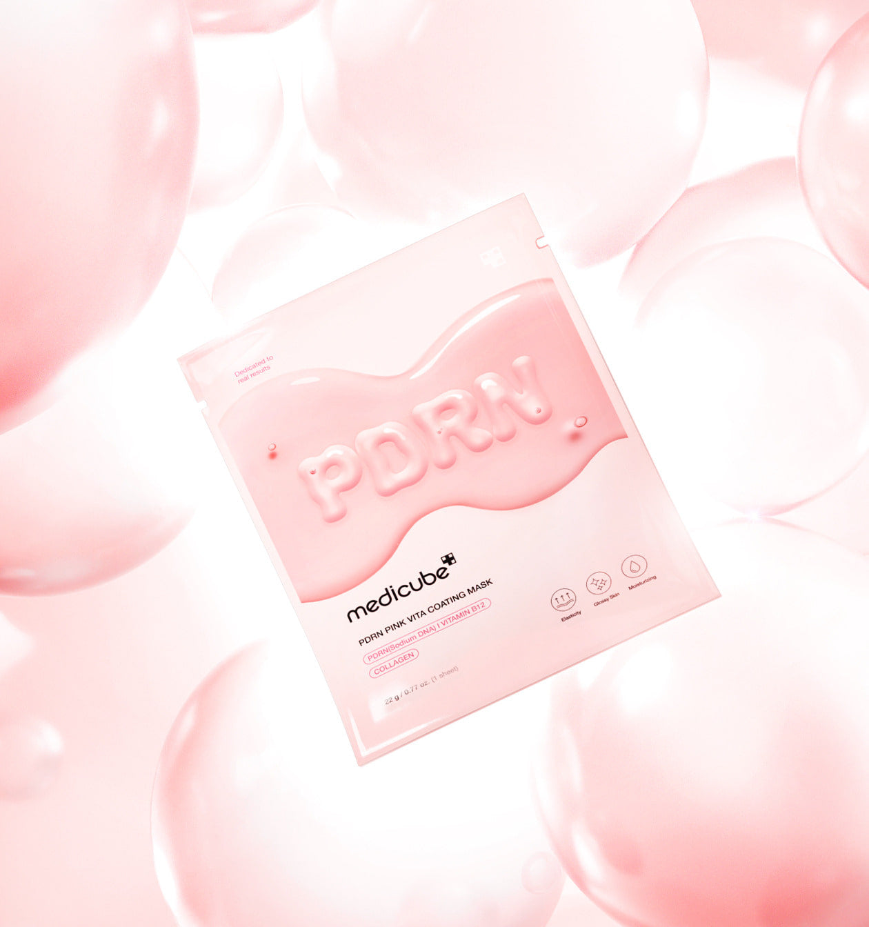 Medicube PDRN Pink Vita Coating Mask 22g x 5