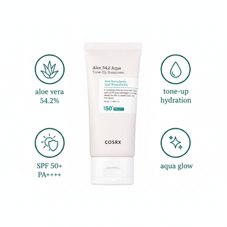 COSRX Aloe 54.2 Aqua Tone-Up Sunscreen - Key Ingredients