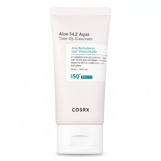 COSRX Aloe 54.2 Aqua Tone-Up Sunscreen - White Background
