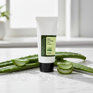 COSRX Aloe Sun Cream Lifestyle