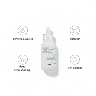 COSRX Centella Aqua Soothing Ampoule Education