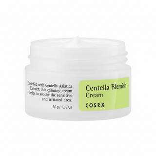 COSRX Centella Blemish Cream - Open Jar