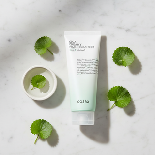 COSRX Cica Creamy Foam Cleanser - Lifestyle