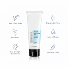 COSRX Ultimate Nourishing Rice Overnight Spa Mask 60ml image 2