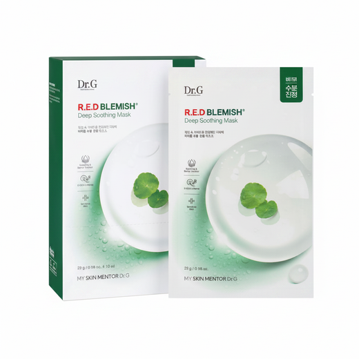 Dr.G RED BLEMISH Deep Soothing Mask 28g X 10ea