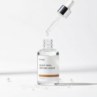 iUNIK Black Snail Restore Serum Dropper
