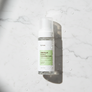 iUNIK Centella Bubble Cleansing Foam Flat Lay