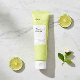 iUNIK Lime Moisture Mild Peeling Gel Flat Lay