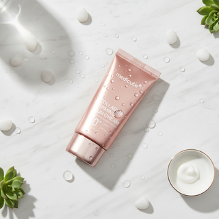 Medicube Collagen Firming Sun Cream Flat Lay