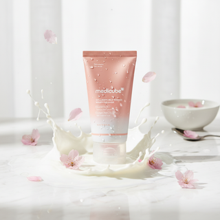 Medicube Collagen Milk Mask Lifestyle