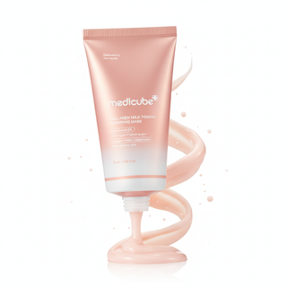 Medicube Collagen Milk Mask Texture