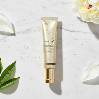Medicube Deep Lifting Peptide Eye Cream Flat Lay