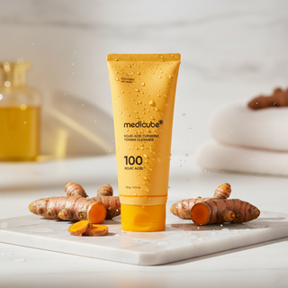 Medicube Kojic Acid Turmeric Toning Cleanser Lifestyle