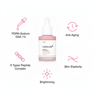 Medicube PDRN Pink Peptide Serum Benefits
